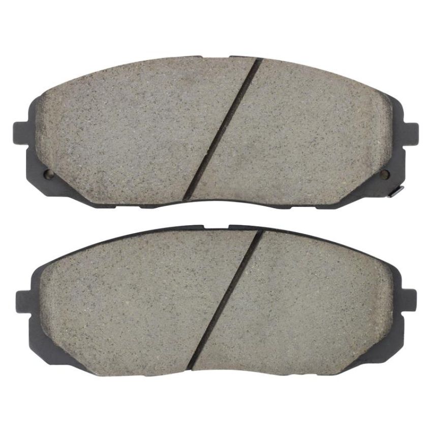 MPA 1003-1814C Quality-Built Black Series Ceramic Brake Pads w/ Hardware