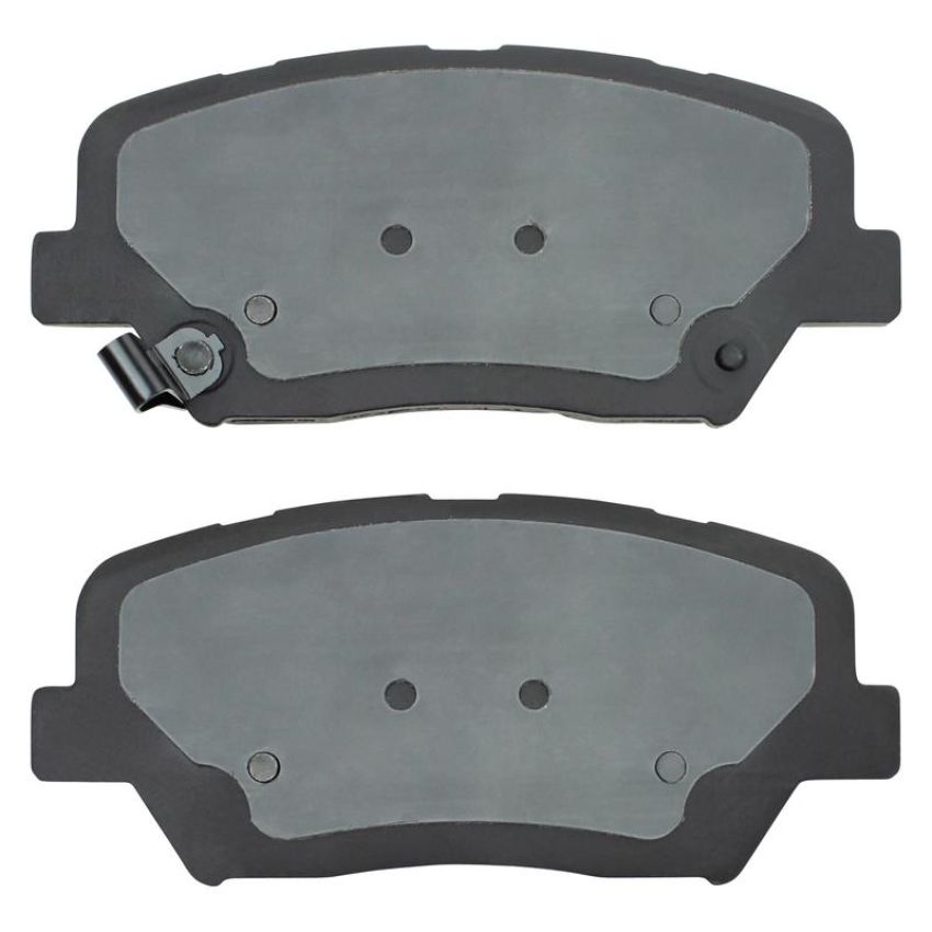 MPA 1003-1815C Quality-Built Black Series Ceramic Brake Pads w/ Hardware