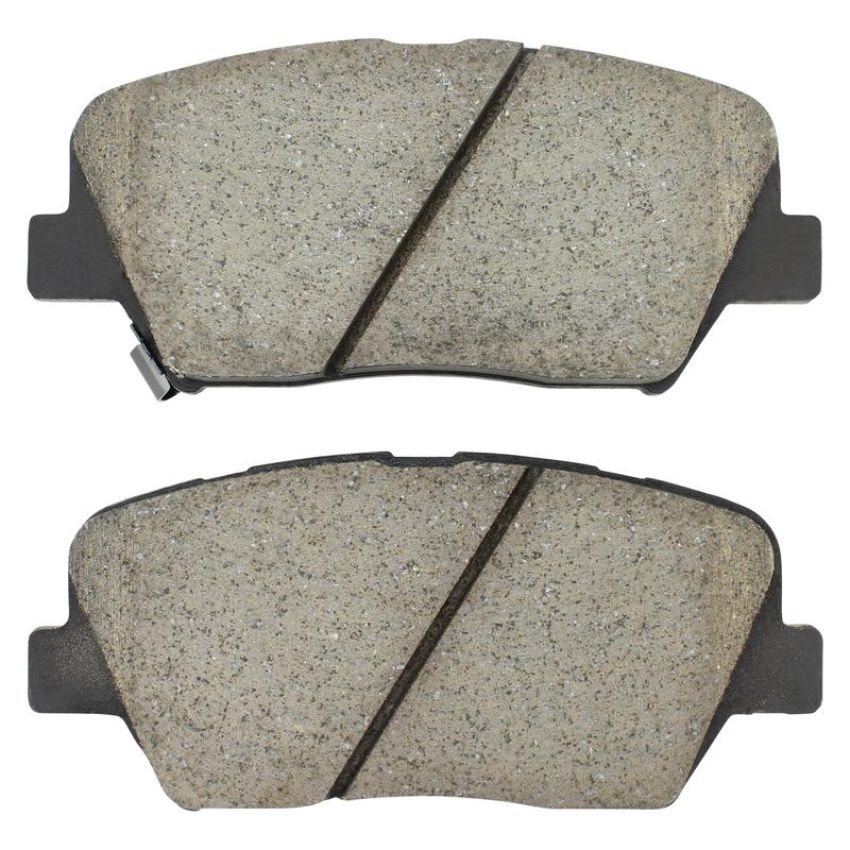 MPA 1003-1815C Quality-Built Black Series Ceramic Brake Pads w/ Hardware
