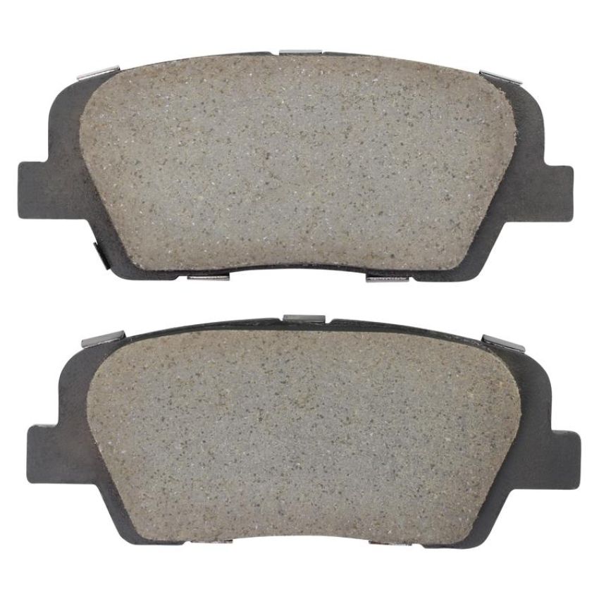 MPA 1003-1816C Quality-Built Black Series Ceramic Brake Pads w/ Hardware