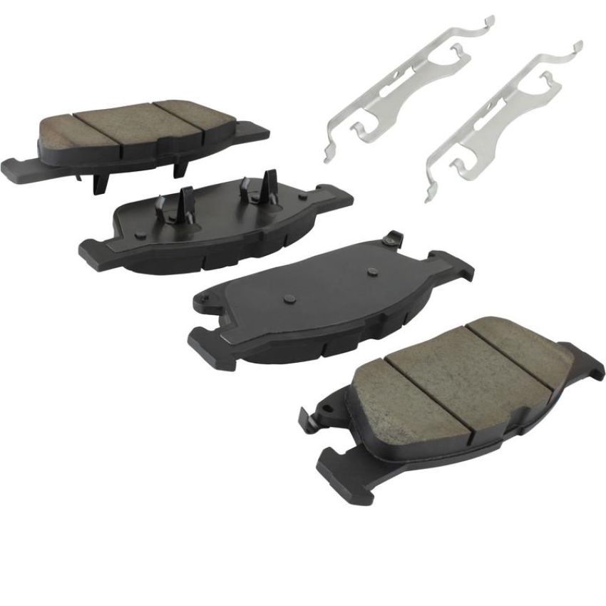 MPA 1003-1818AC Quality-Built Black Series Ceramic Brake Pads w/ Hardware