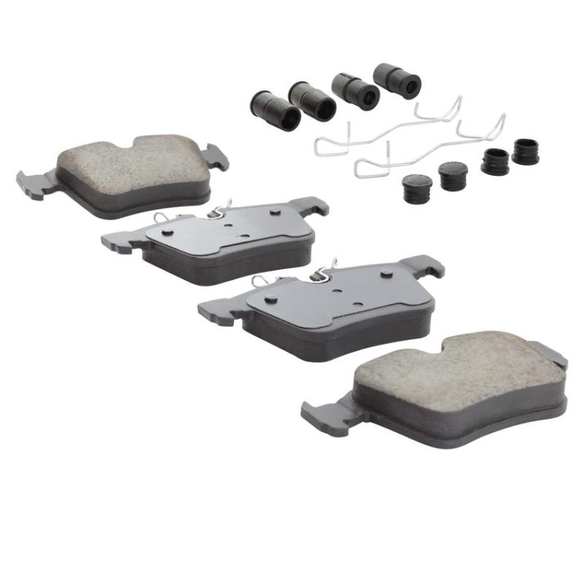 MPA 1003-1821C Quality-Built Black Series Ceramic Brake Pads w/ Hardware
