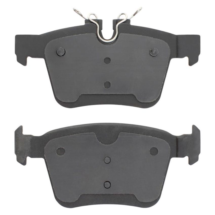 MPA 1003-1821C Quality-Built Black Series Ceramic Brake Pads w/ Hardware