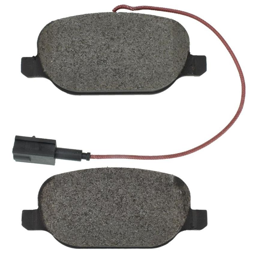 MPA 1003-1822M Quality-Built Black Series Semi-Metallic Brake Pads