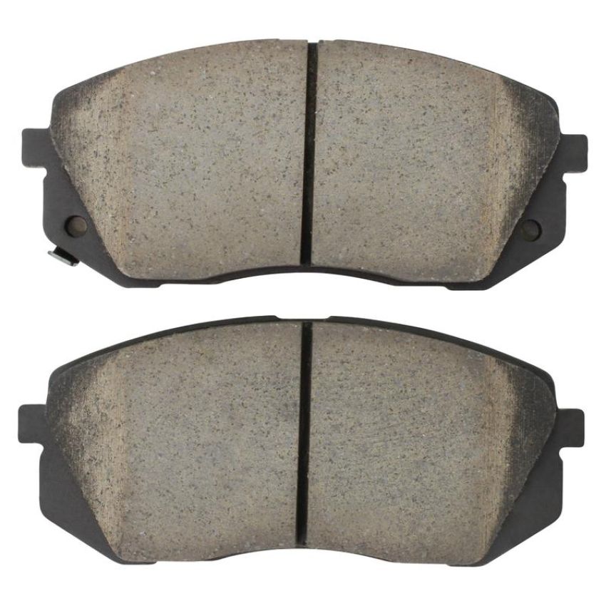 MPA 1003-1826C Quality-Built Black Series Ceramic Brake Pads w/ Hardware
