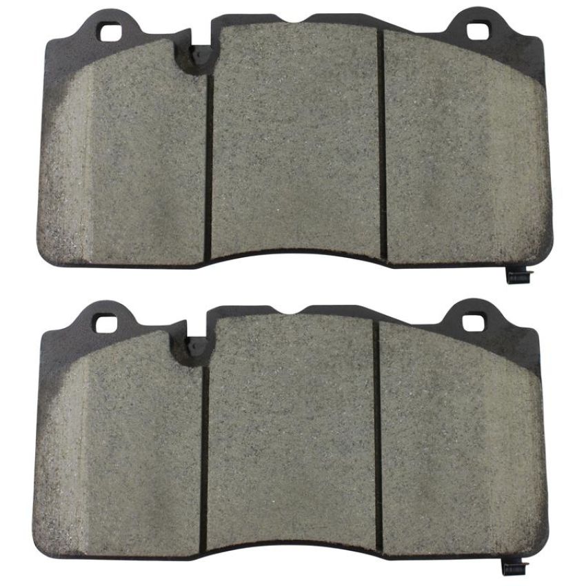 MPA 1003-1835C Quality-Built Black Series Ceramic Brake Pads w/ Hardware