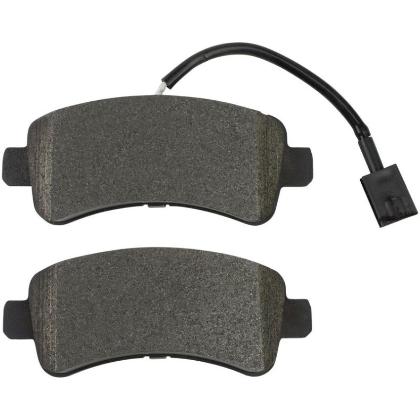MPA 1003-1840AM Quality-Built Black Series Semi-Metallic Brake Pads w/ Hardware