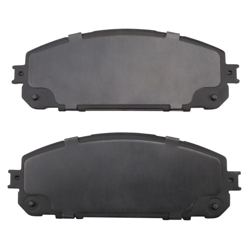 MPA 1003-1843C Quality-Built Black Series Ceramic Brake Pads w/ Hardware