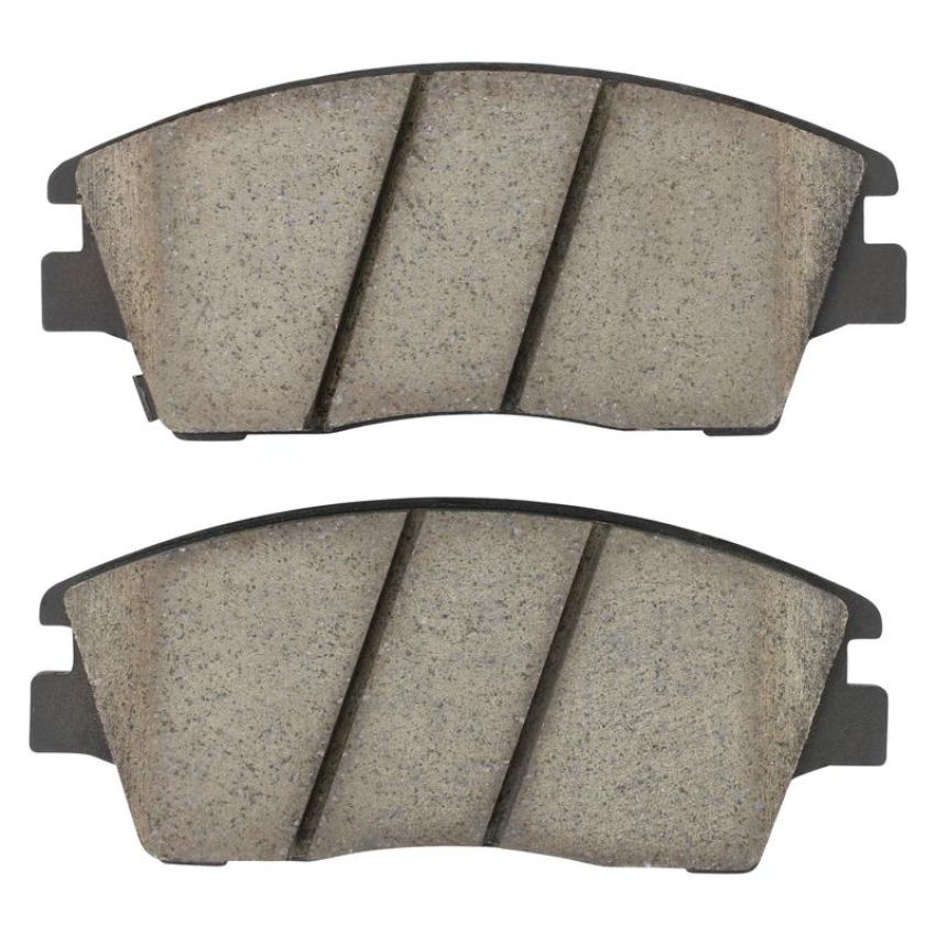 MPA 1003-1847C Quality-Built Black Series Ceramic Brake Pads w/ Hardware