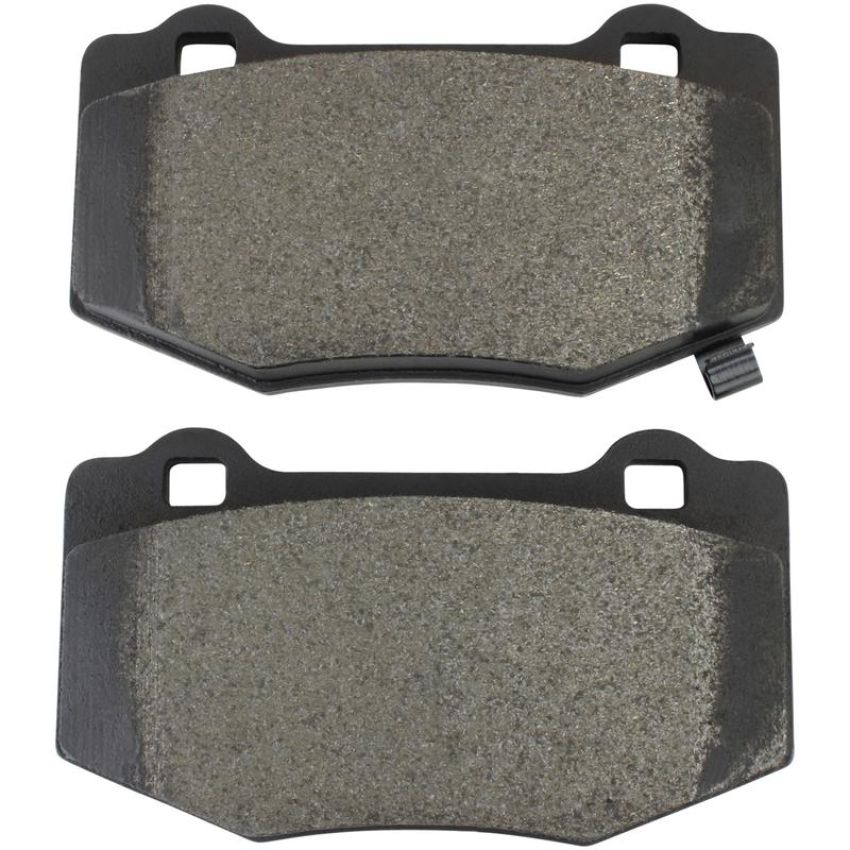 MPA 1003-1854M Quality-Built Black Series Semi-Metallic Brake Pads w/ Hardware