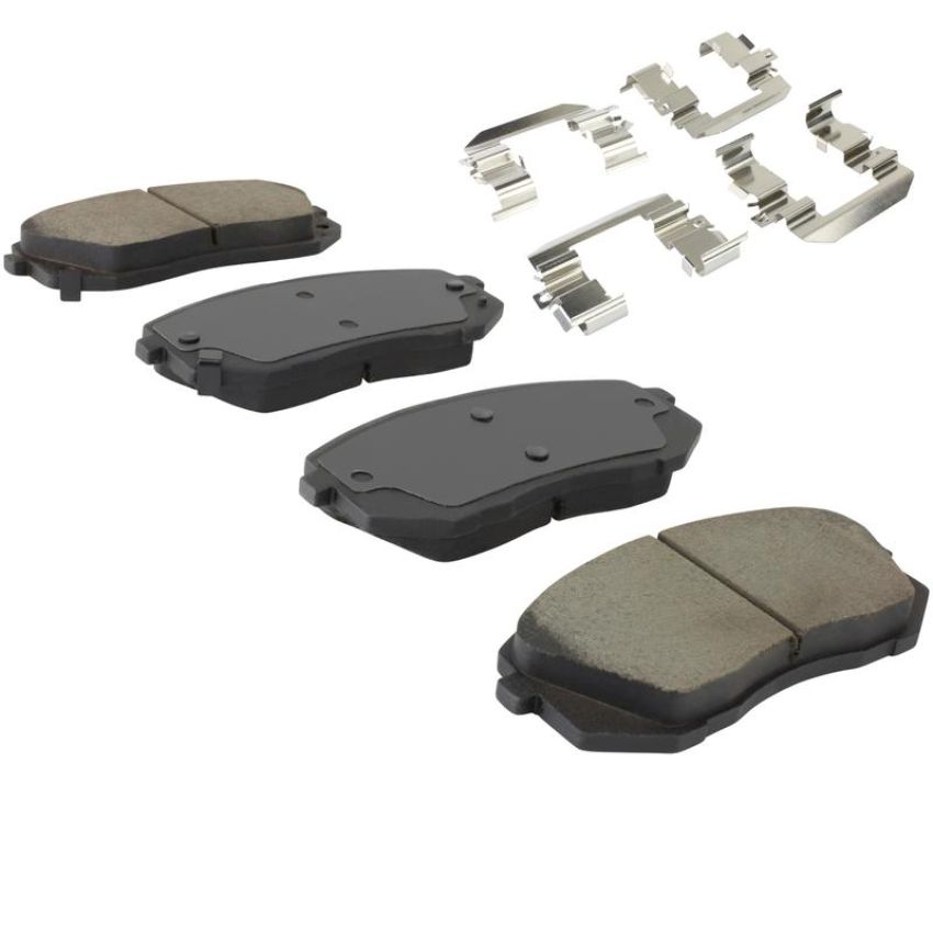 MPA 1003-1855AC Quality-Built Black Series Ceramic Brake Pads w/ Hardware