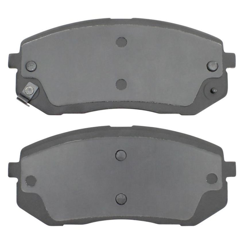 MPA 1003-1855C Quality-Built Black Series Ceramic Brake Pads w/ Hardware
