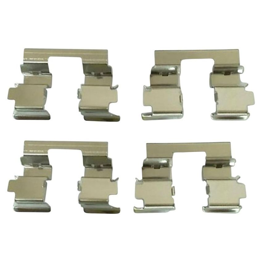 MPA 1003-1857C Quality-Built Black Series Ceramic Brake Pads w/ Hardware