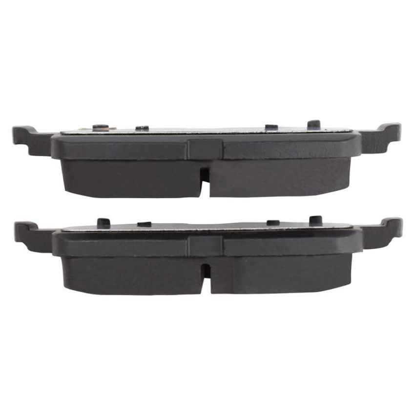 MPA 1003-1857C Quality-Built Black Series Ceramic Brake Pads w/ Hardware