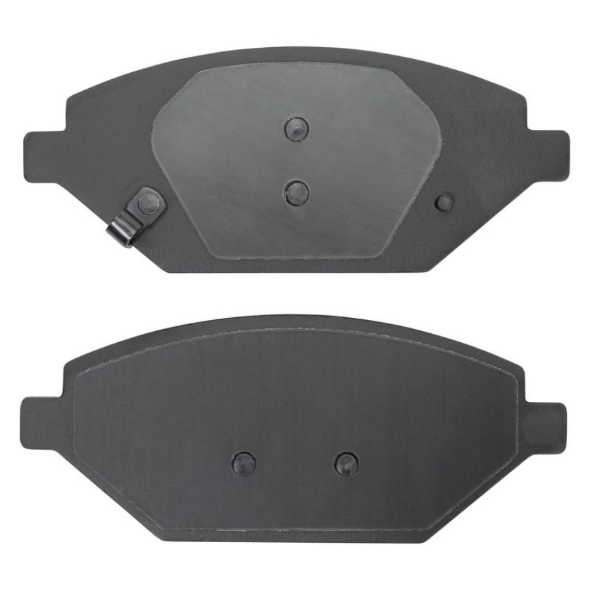 MPA 1003-1864C Quality-Built Black Series Ceramic Brake Pads w/ Hardware