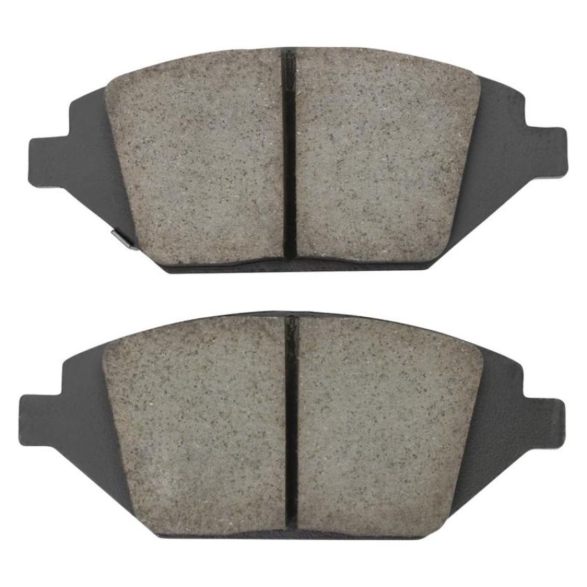 MPA 1003-1864C Quality-Built Black Series Ceramic Brake Pads w/ Hardware
