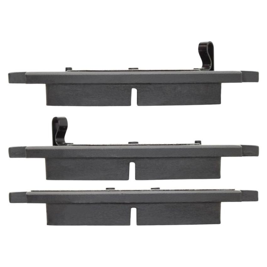 MPA 1003-1864C Quality-Built Black Series Ceramic Brake Pads w/ Hardware