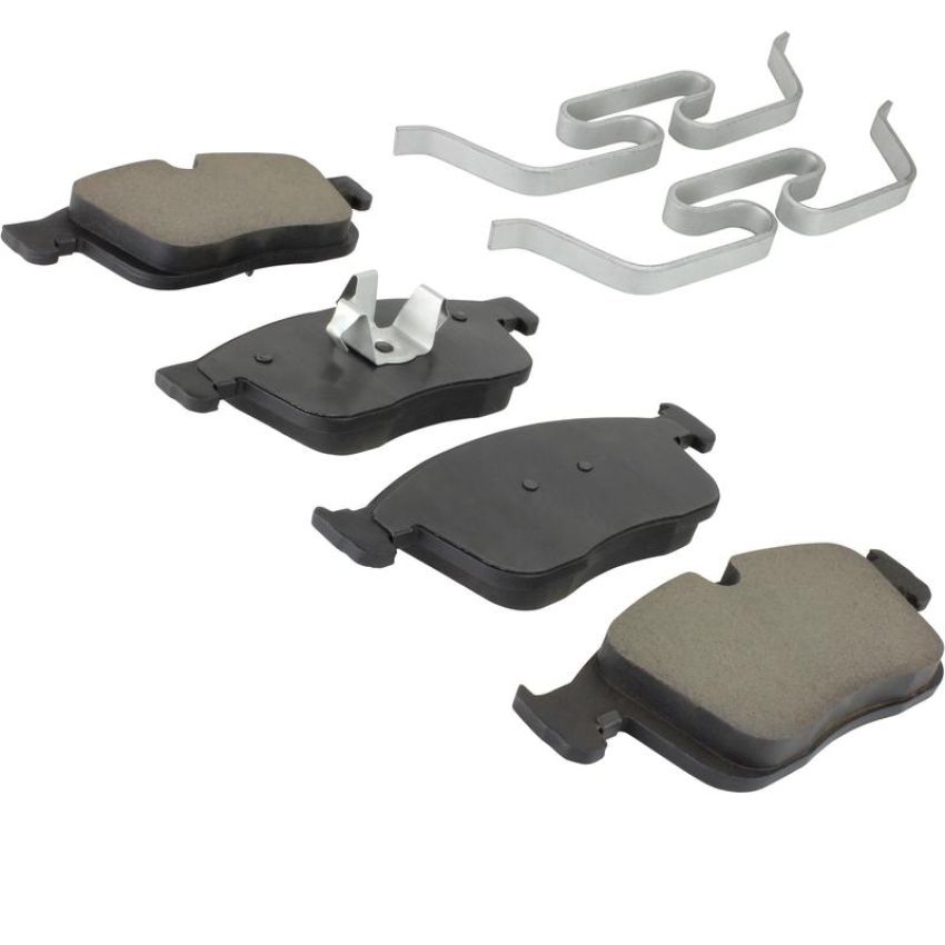 MPA 1003-1866M Quality-Built Black Series Semi-Metallic Brake Pads