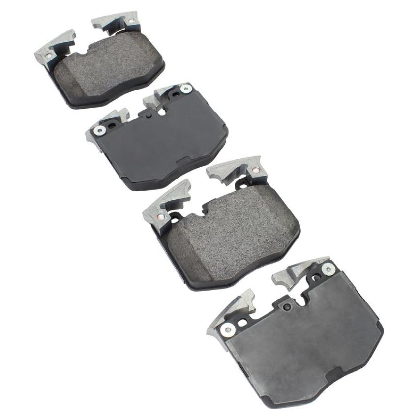 MPA 1003-1867M Quality-Built Black Series Semi-Metallic Brake Pads