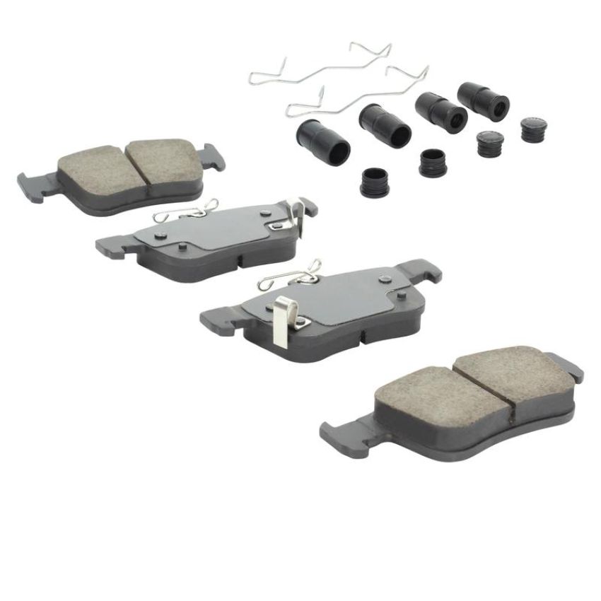 MPA 1003-1878C Quality-Built Black Series Ceramic Brake Pads w/ Hardware