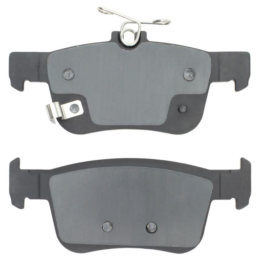 MPA 1003-1878C Quality-Built Black Series Ceramic Brake Pads w/ Hardware
