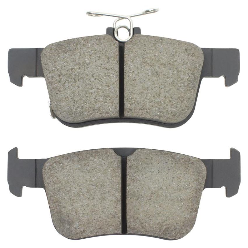 MPA 1003-1878C Quality-Built Black Series Ceramic Brake Pads w/ Hardware