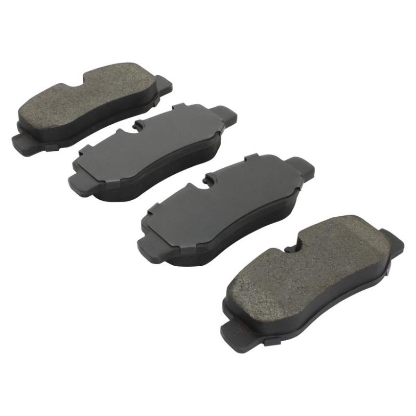 MPA 1003-1893M Quality-Built Black Series Semi-Metallic Brake Pads