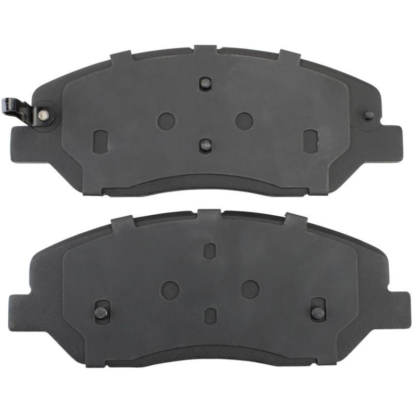 MPA 1003-1917C Quality-Built Black Series Ceramic Brake Pads w/ Hardware