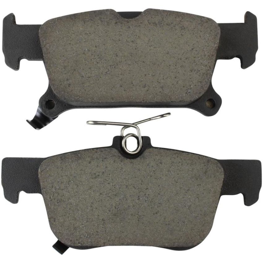 MPA 1003-1923C Quality-Built Black Series Ceramic Brake Pads w/ Hardware