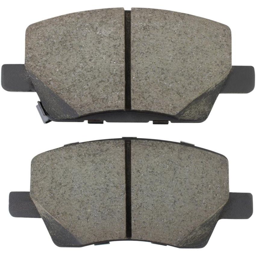 MPA 1003-1929C Quality-Built Black Series Ceramic Brake Pads w/ Hardware