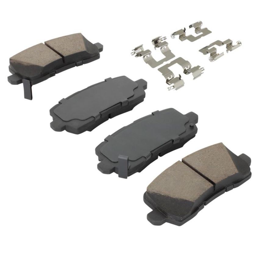 MPA 1003-1954C Quality-Built Black Series Ceramic Brake Pads w/ Hardware