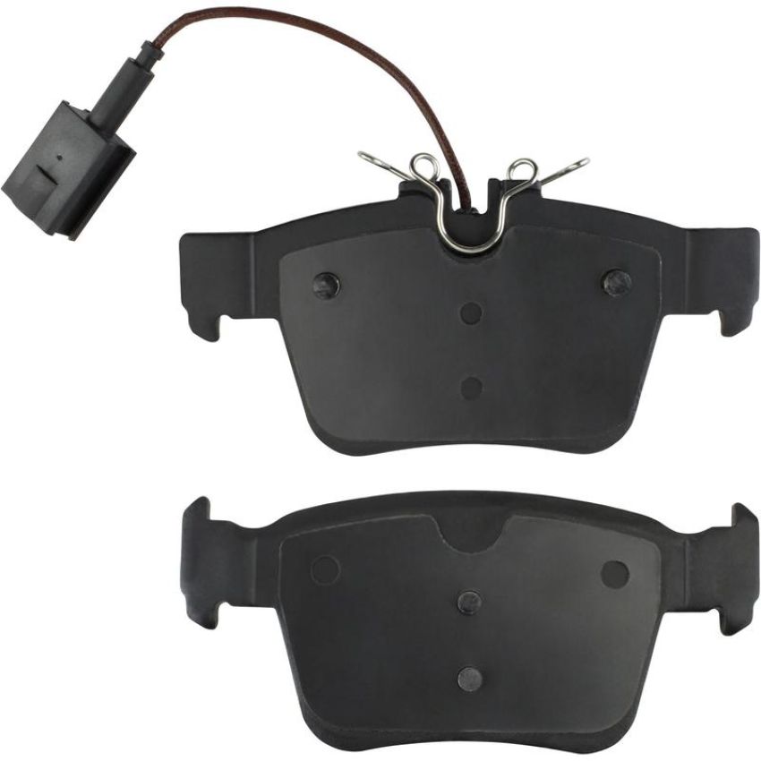 MPA 1003-1989AC Quality-Built Black Series Ceramic Brake Pads w/ Hardware