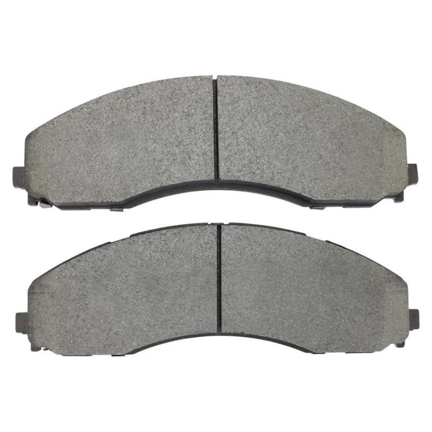 MPA 1003-2018M Quality-Built Black Series Semi-Metallic Brake Pads w/ Hardware