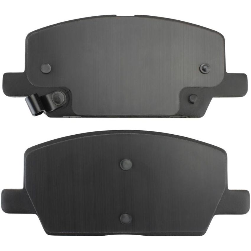 MPA 1003-2019C Quality-Built Black Series Ceramic Brake Pads w/ Hardware