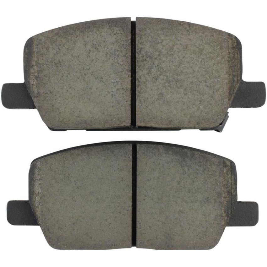 MPA 1003-2019C Quality-Built Black Series Ceramic Brake Pads w/ Hardware