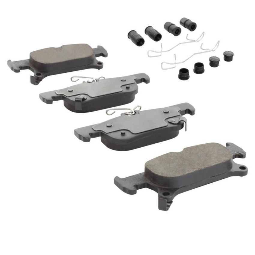 MPA 1003-2025C Quality-Built Black Series Ceramic Brake Pads w/ Hardware