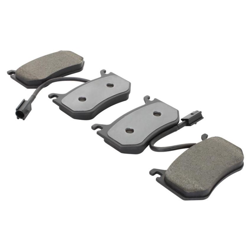 MPA 1003-2043M Quality-Built Black Series Semi-Metallic Brake Pads
