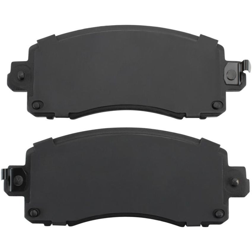 MPA 1003-2045C Quality-Built Black Series Ceramic Brake Pads w/ Hardware
