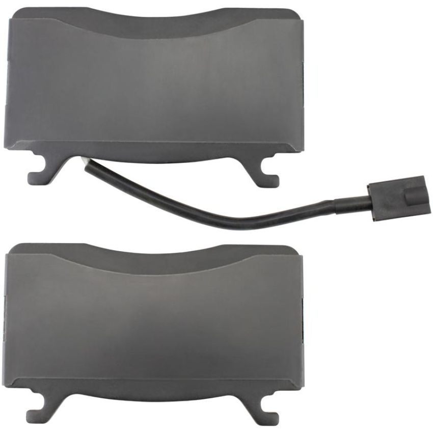 MPA 1003-2052C Quality-Built Black Series Ceramic Brake Pads w/ Hardware