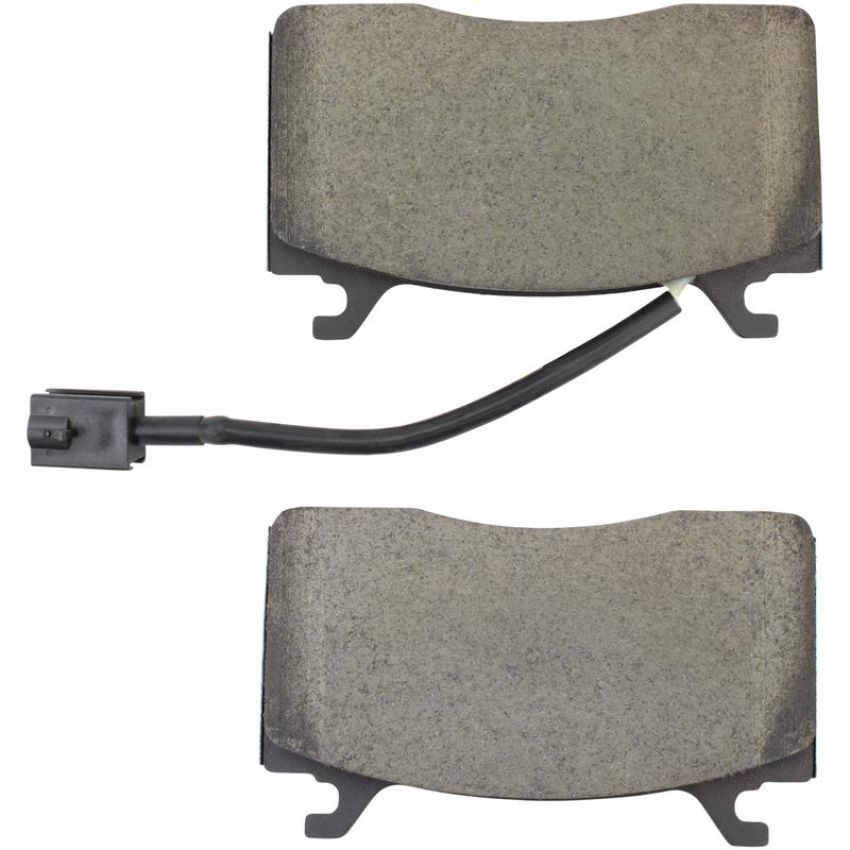 MPA 1003-2052C Quality-Built Black Series Ceramic Brake Pads w/ Hardware