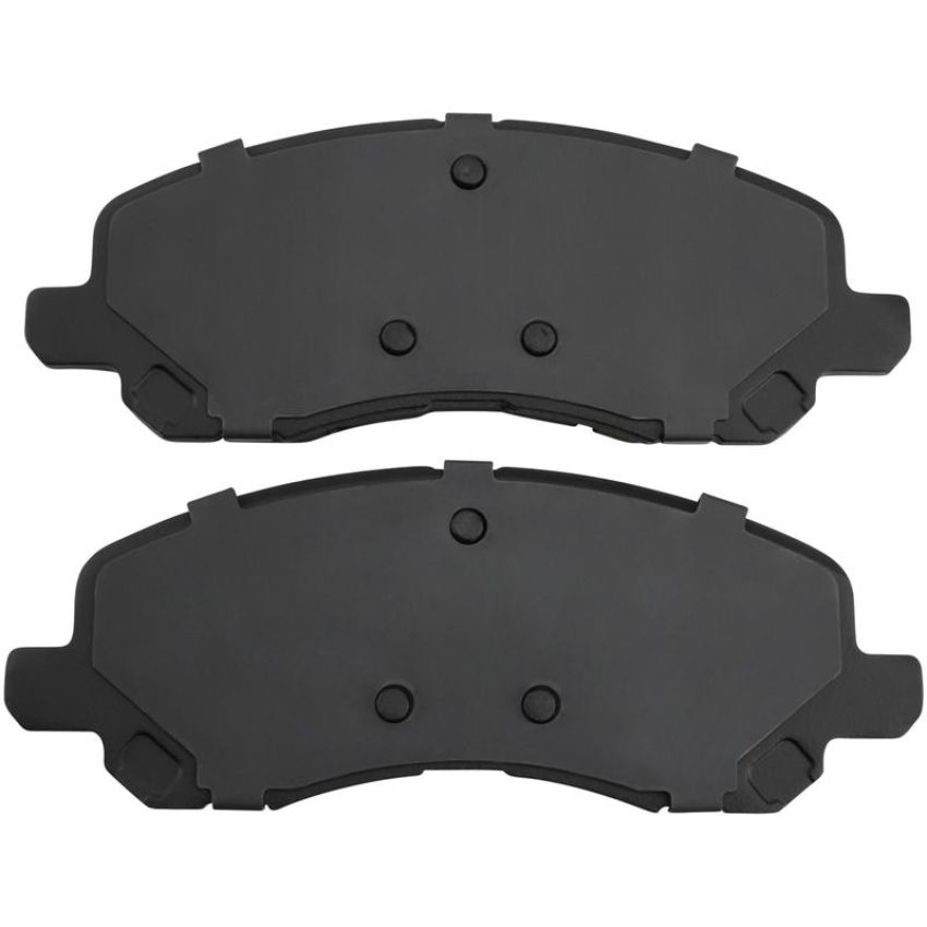 MPA 1003-2057C Quality-Built Black Series Ceramic Brake Pads w/ Hardware