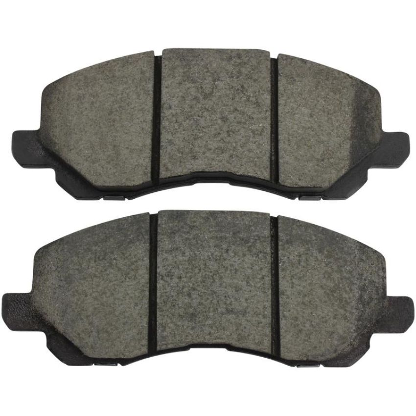 MPA 1003-2057C Quality-Built Black Series Ceramic Brake Pads w/ Hardware