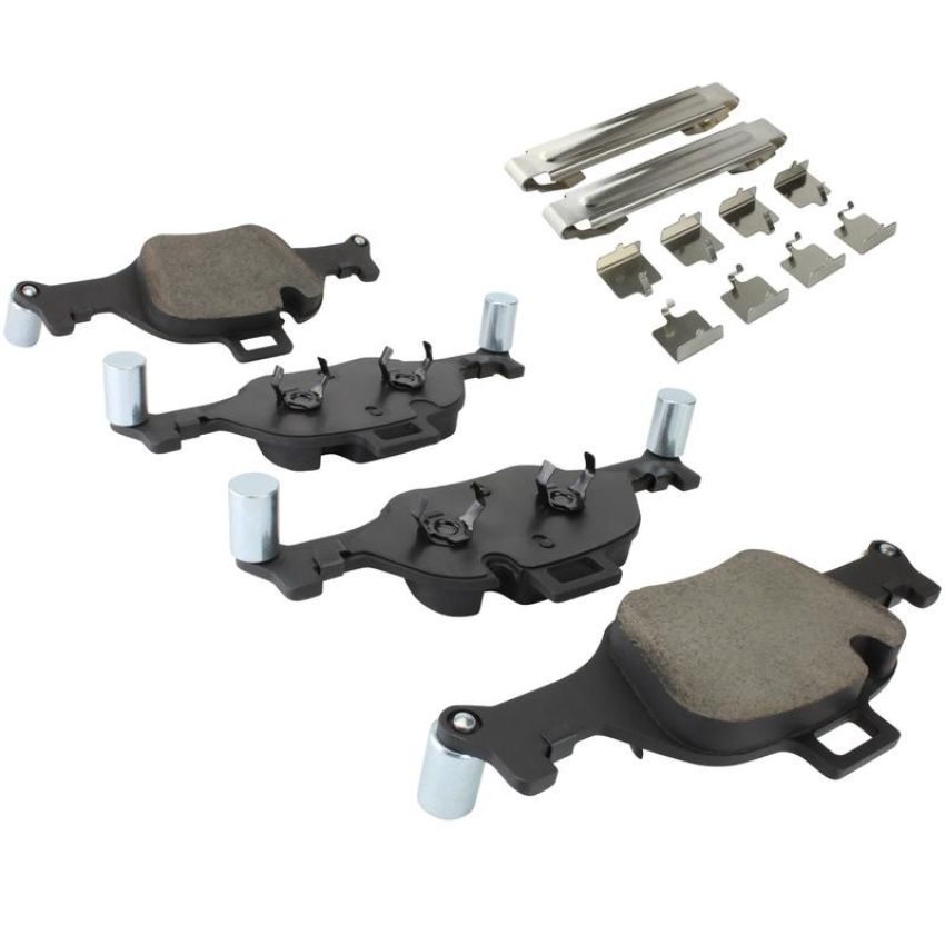 MPA 1003-2060C Quality-Built Black Series Ceramic Brake Pads w/ Hardware