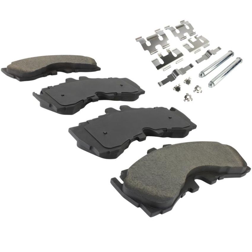 MPA 1003-2062C Quality-Built Black Series Ceramic Brake Pads w/ Hardware