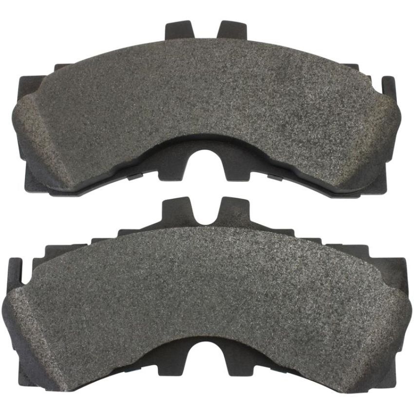 MPA 1003-2062M Quality-Built Black Series Semi-Metallic Brake Pads w/ Hardware