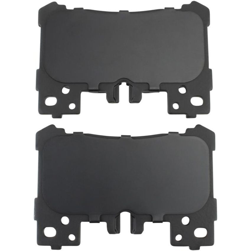 MPA 1003-2063C Quality-Built Black Series Ceramic Brake Pads w/ Hardware
