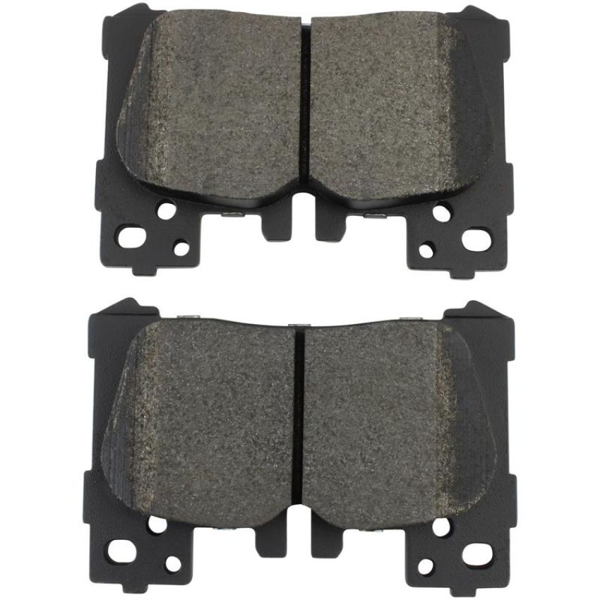 MPA 1003-2063C Quality-Built Black Series Ceramic Brake Pads w/ Hardware