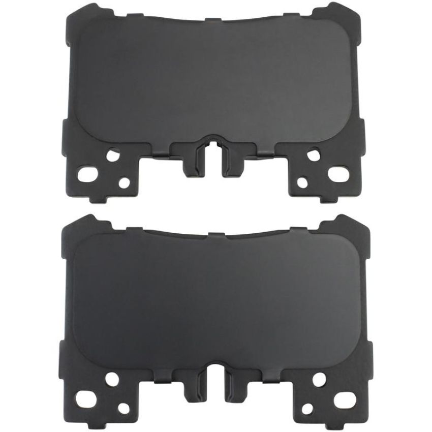 MPA 1003-2063M Quality-Built Black Series Semi-Metallic Brake Pads w/ Hardware