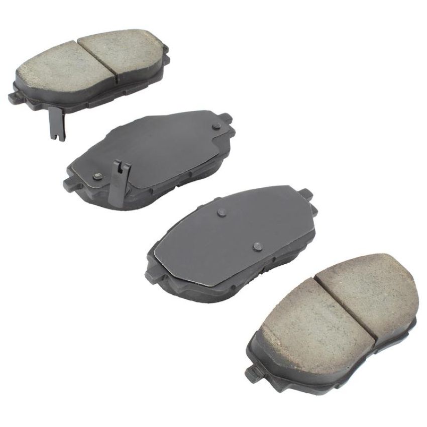 MPA 1003-2065C Quality-Built Black Series Ceramic Brake Pads w/ Hardware