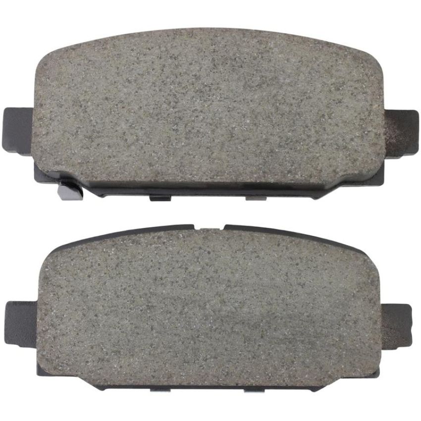 MPA 1003-2081C Quality-Built Black Series Ceramic Brake Pads w/ Hardware